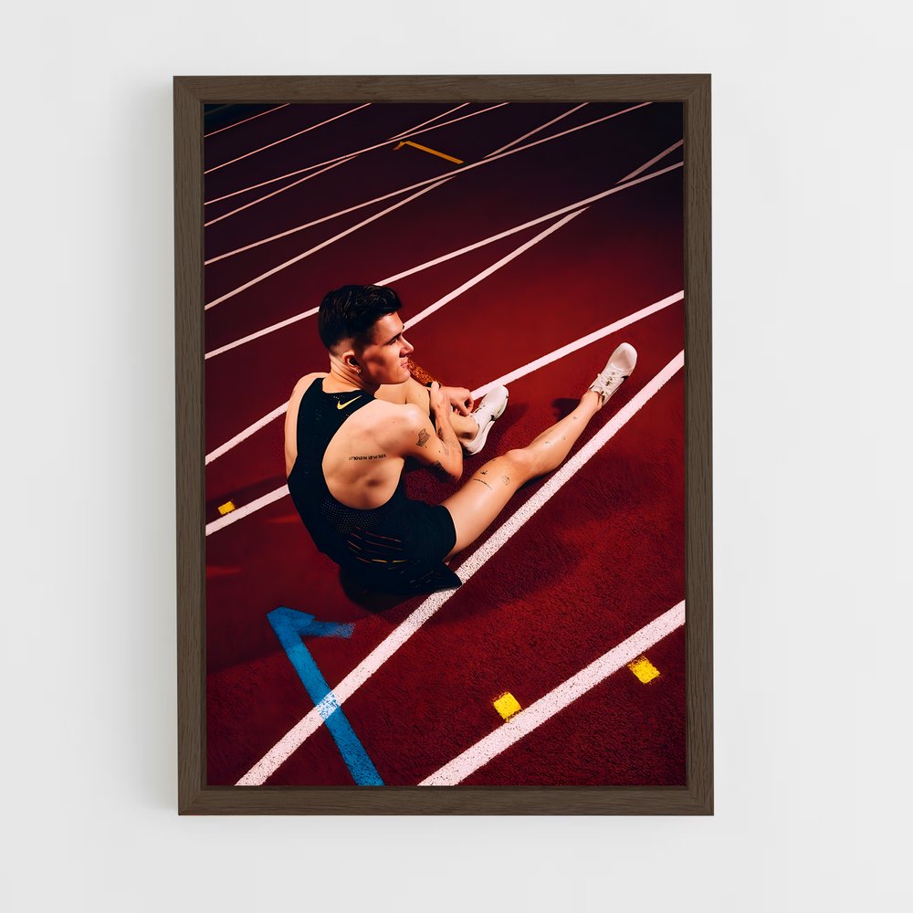Poster Jakob de ingebrigtsen – affiche Athlétisme (vue 5)